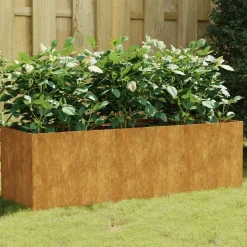 Istutuslaatikko 120x40x40 cm corten-teräs