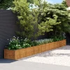 Istutuslaatikko 482x50x36 cm corten-teräs
