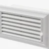 IV-kanavan ritilä Airsec 60x204 mm muovi valkoinen