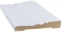 Jalkalista Cent 3009P 15x95x3300 mm koriste mänty valkoinen