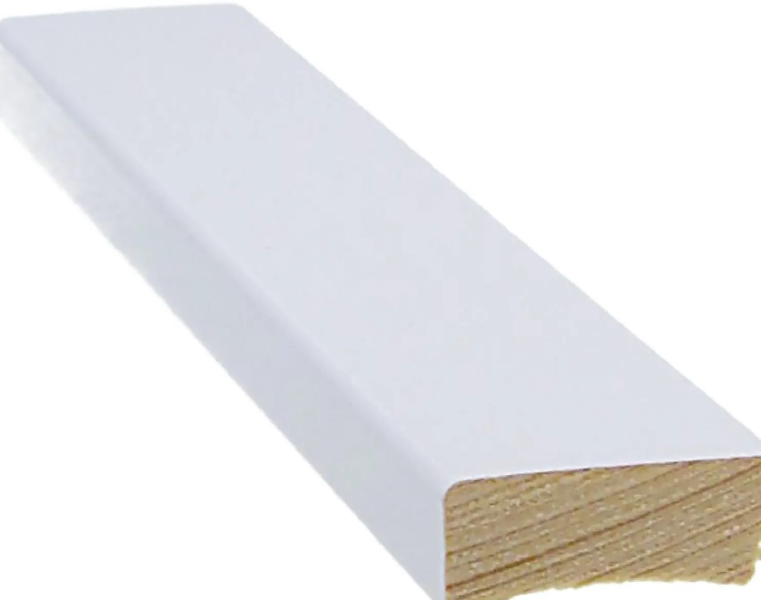 Jalkalista Cent 12x32x3300 mm mänty valkoinen