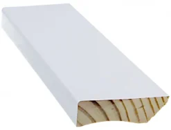 Jalkalista Cent 12x42x3300 mm mänty valkoinen