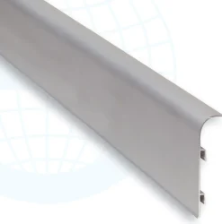 Jalkalista/johtolista Euroshrink alumiini 206a, 2m, eri vaihtoehtoja