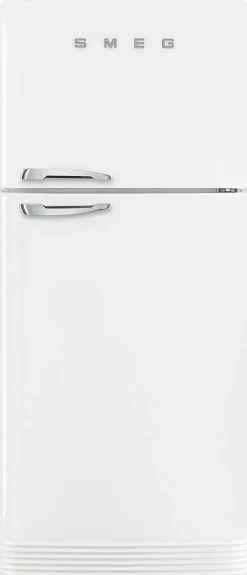 Jääkaappipakastin Smeg FAB50RWH5 80cm, 343/97 l, valkoinen