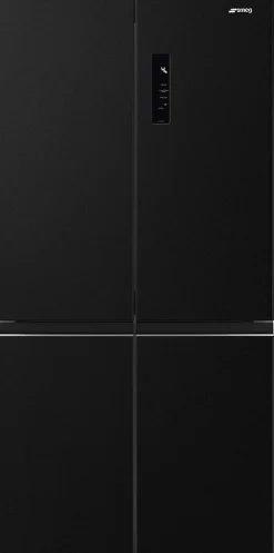 Jääkaappipakastin Smeg FQI60KD French Door, 91cm, 343/179 l, musta