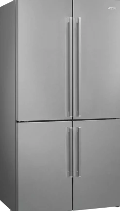Jääkaappipakastin Smeg FQ60XE French Door 91cm, 376/165 l, teräs