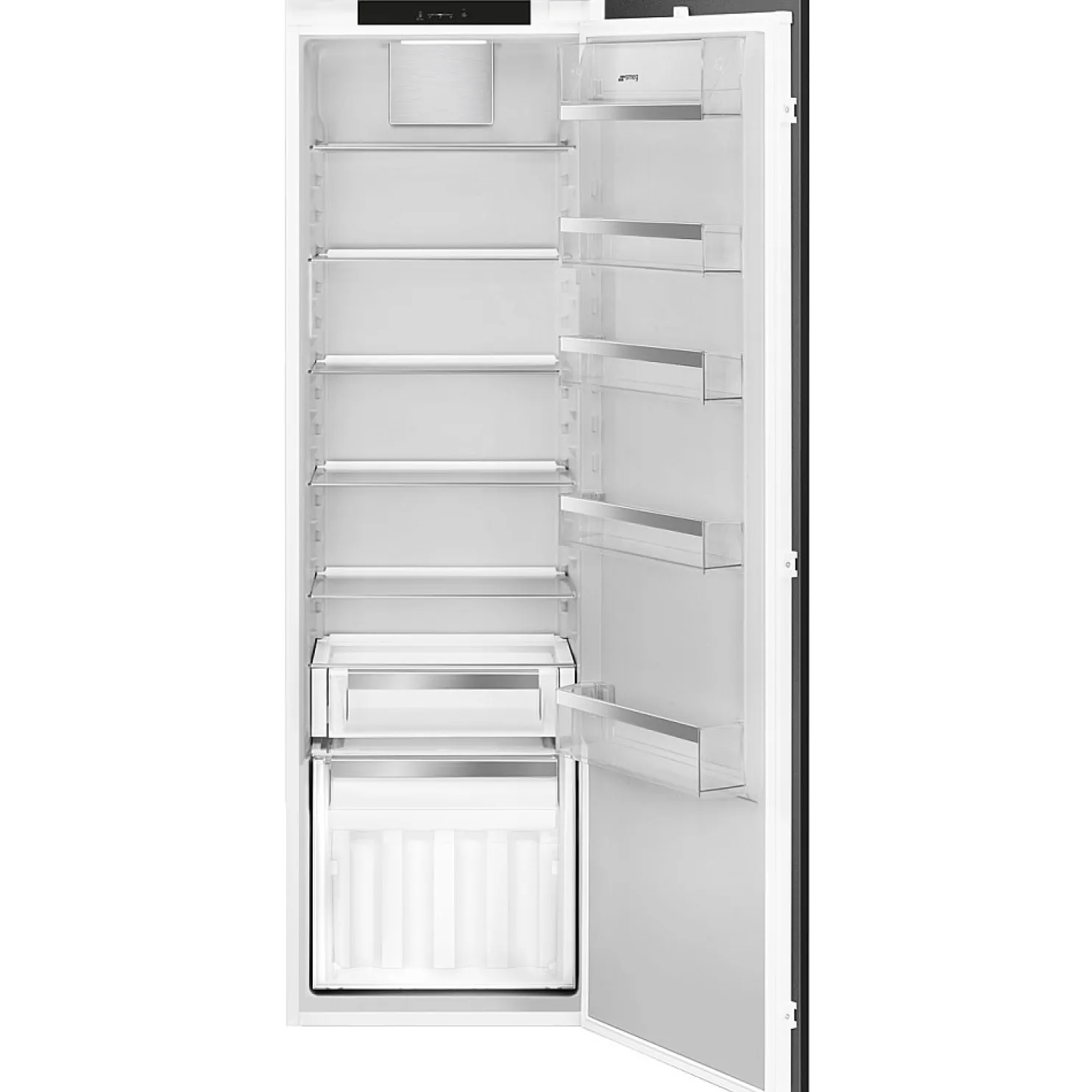 Jääkaappi Smeg S9L1741D, integroitava, 54,6cm, 310 l,