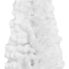 Joulukuusi Nordic Winter, Bling, kapea PVC , luokka C, 180x68cm, valkoinen