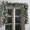 Jouluköynnös Nordic Winter 270cm LED-valoilla ja lumella