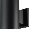 Julkisivuvalaisin M-Light Pillar Duo ylös/alas, 120mm, musta