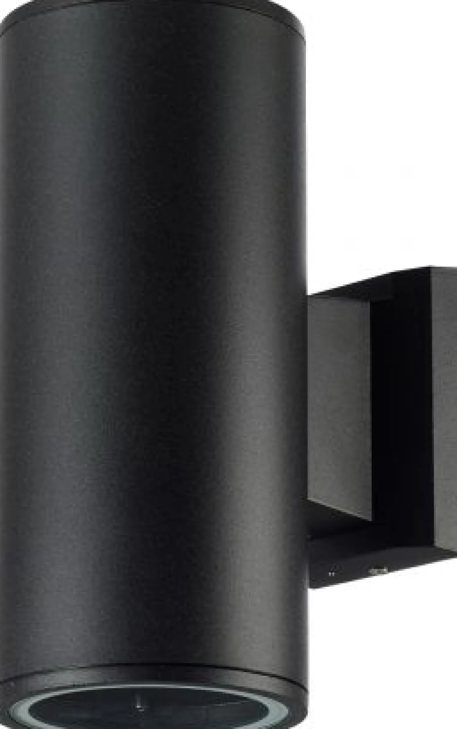 Julkisivuvalaisin M-Light Pillar Duo ylös/alas, 120mm, musta