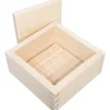 Juustokehä Pinetta 13x13x8cm kannella koivua