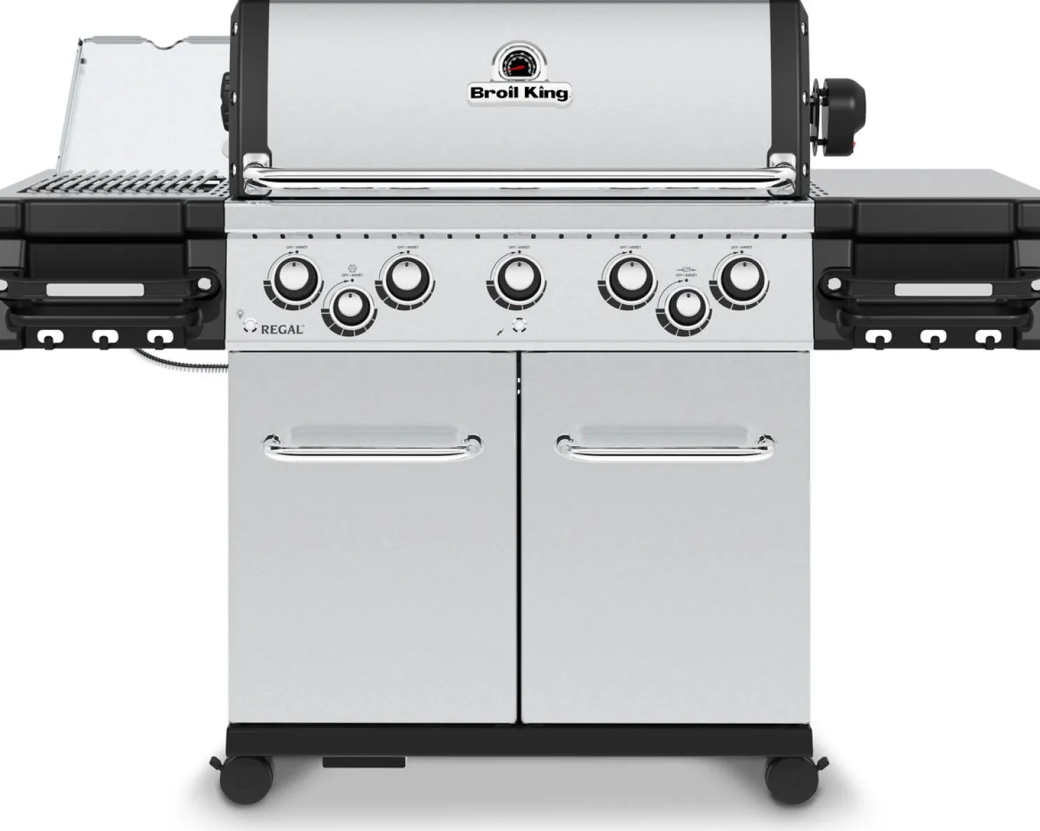 Kaasugrilli Broil King Regal S 590 IR 5 poltinta + sivukeitin infrapunalla + varraspaahdin