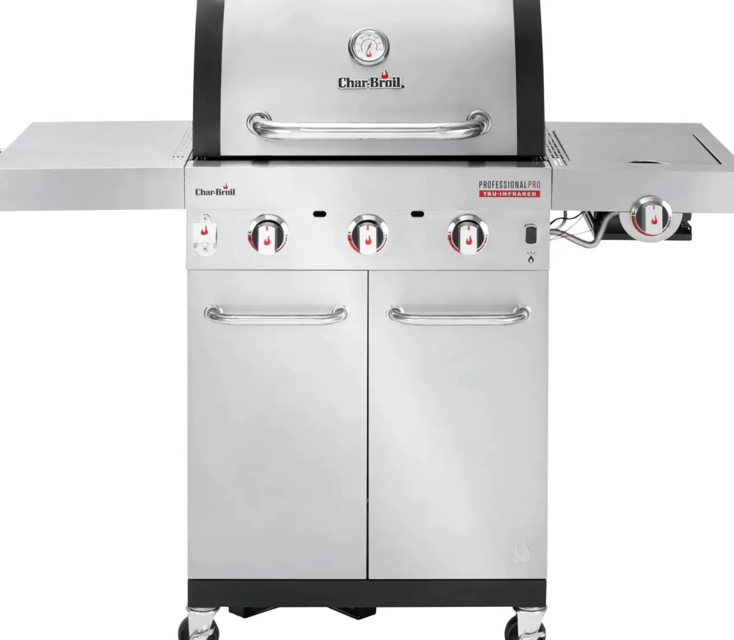 Kaasugrilli Char-Broil Professional PRO S 3, 3 poltinta, pihvinpaistopoltin