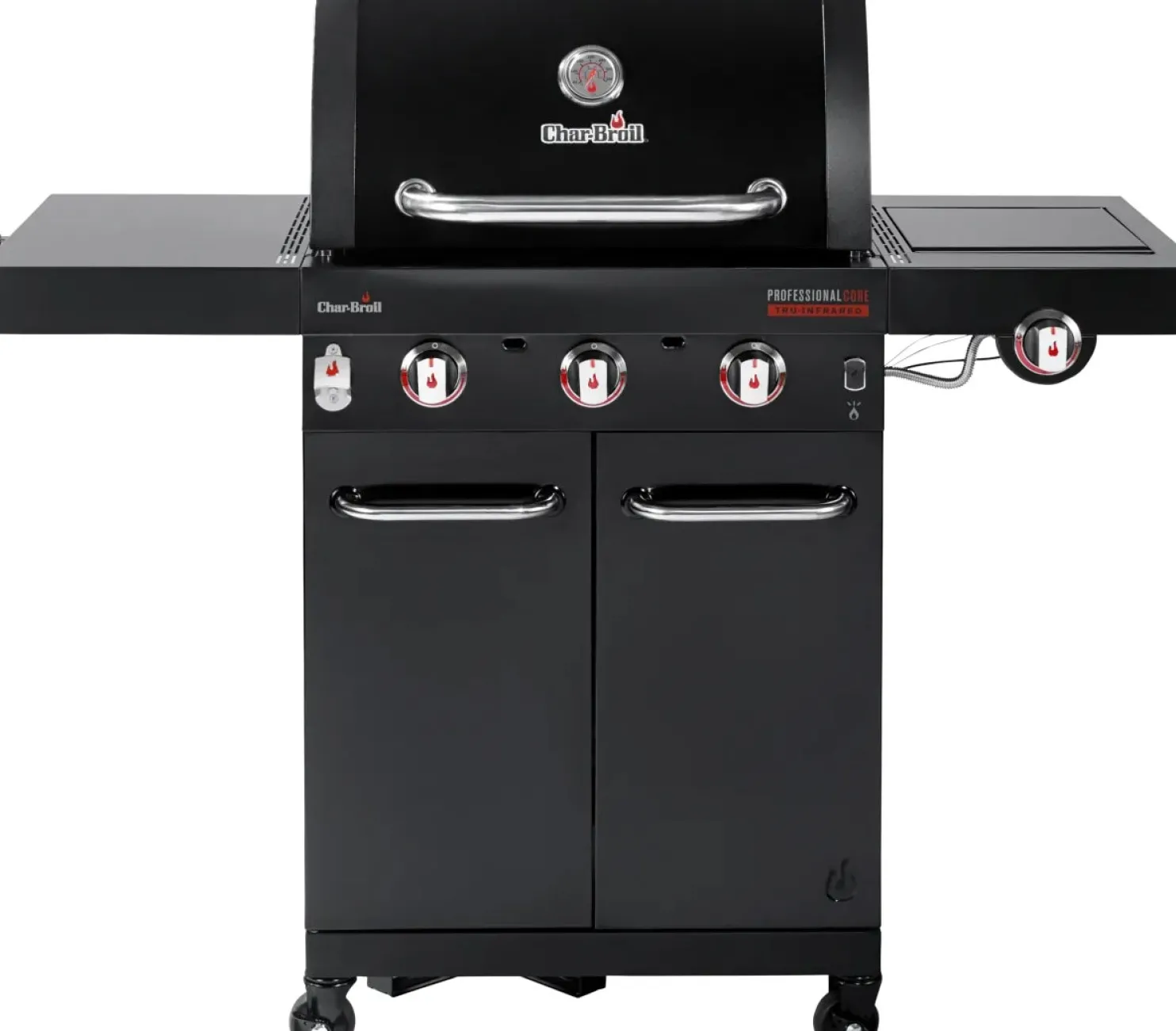Kaasugrilli Char-Broil Professional CORE B 3, 3 poltinta, sivukeitin