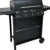 Kaasugrilli Dose Barbeque 10140, 4 poltinta, musta