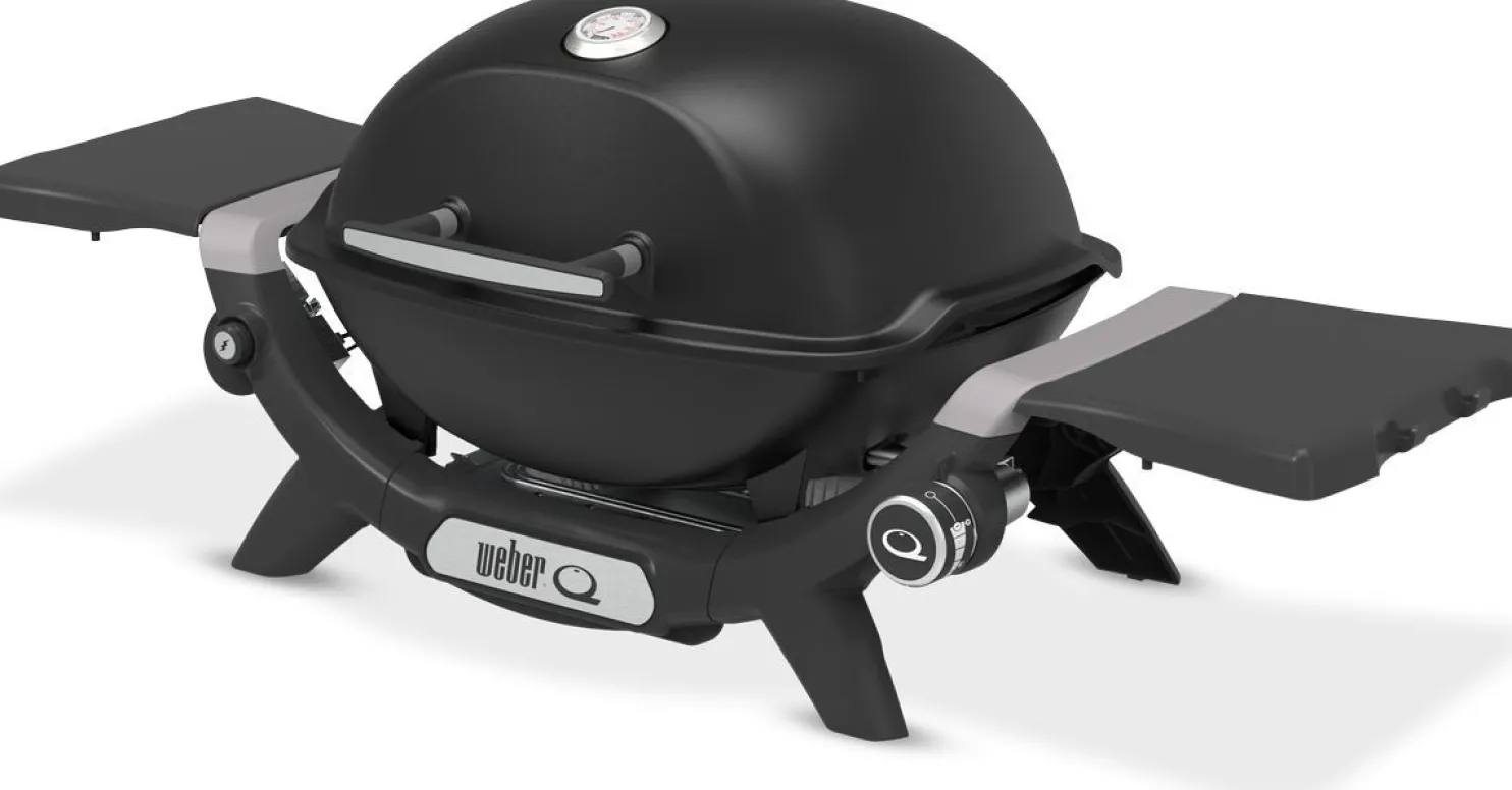 Kaasugrilli Weber Q1200N, 1 poltin, kannettava, musta