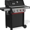 Kaasugrilli Weber Spirit E-435, 4 poltinta, sivukeitin, musta