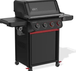 Kaasugrilli Weber Spirit EPX-435R Stealth, 4 poltinta, sivukeitin, musta