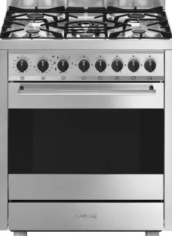 Kaasuliesi Smeg B71GMX2, teräs