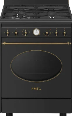 Kaasuliesi Smeg CO60GMAN2, antrasiitti