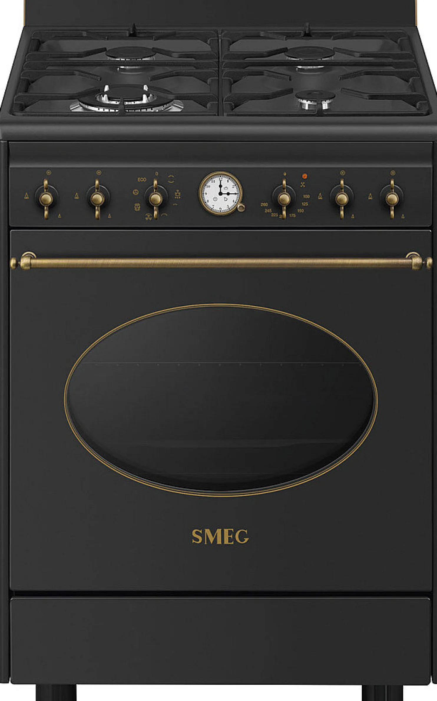 Kaasuliesi Smeg CO60GMAN2, antrasiitti