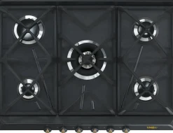 Kaasuliesitaso Smeg SRV876AOGH 68.5cm antrasiitti