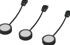 Kalustevalaisin Osram Spot Puck 65mm kaapin alle 3 x 3W 830 3000K