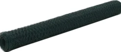 Kanaverkko teräs PVC pinnoitteella silmäkoko 25mm 25x1.2m vihreä