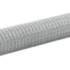 Kanaverkko 19x19mm galvanoitu teräs 25x1.5m hopea