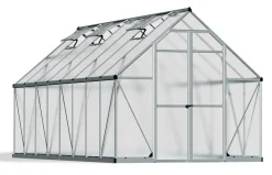 Kasvihuone Palram-Canopia Essence, 11.8m², 8x16ft, hopea