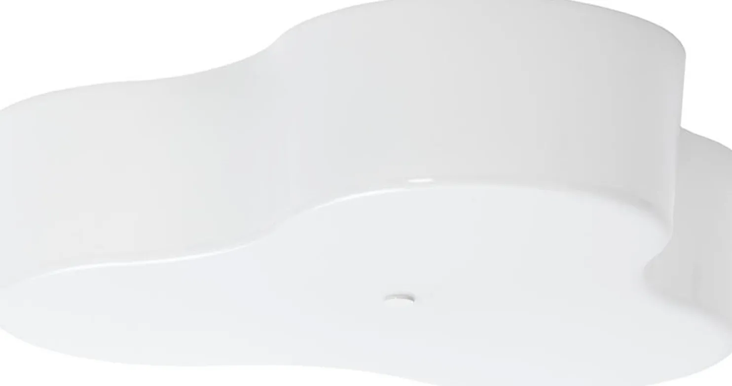 Kattoplafondi Innolux Triple ø 400x130 mm valkoinen