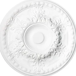 Kattorosetti Lundbergs Emilia 48cm valkoinen