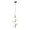 Kattovalaisin Aneta Lighting Molekyl Ø38cm tina/valkoinen