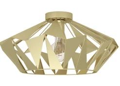 Kattovalaisin Eglo Carlton, Ø47cm, E27, 60W, IP20, kulta