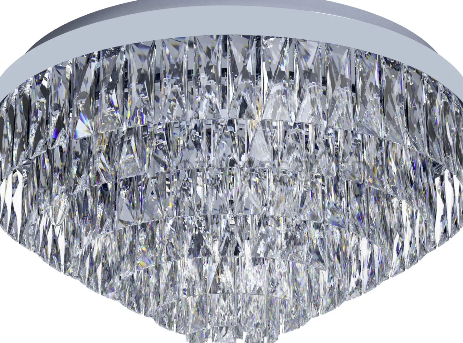 Kattovalaisin Eglo Crystal&Design Valparaiso Ø580 mm kromi