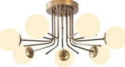 Kattovalaisin Linento Lighting Daisy 7-osainen kulta