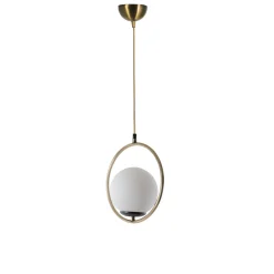 Kattovalaisin Linento Lighting Ring Tekli, valkoinen/kupari