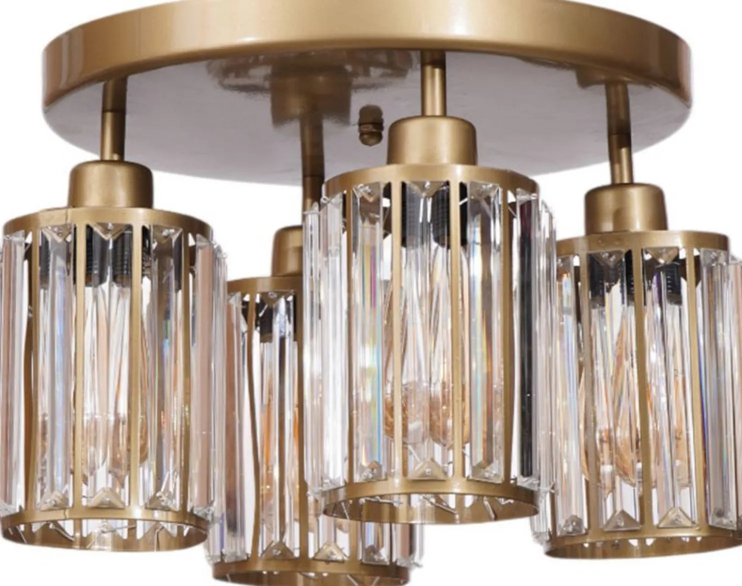 Kattovalaisin Linento Lighting Hugo 4-osainen kulta