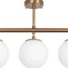 Kattovalaisin Linento Lighting Atmaca 3-osainen messinki