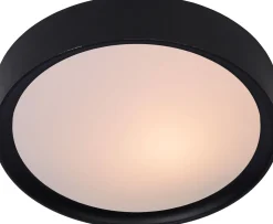 Kattovalaisin Lucide Lex Ø25 cm musta