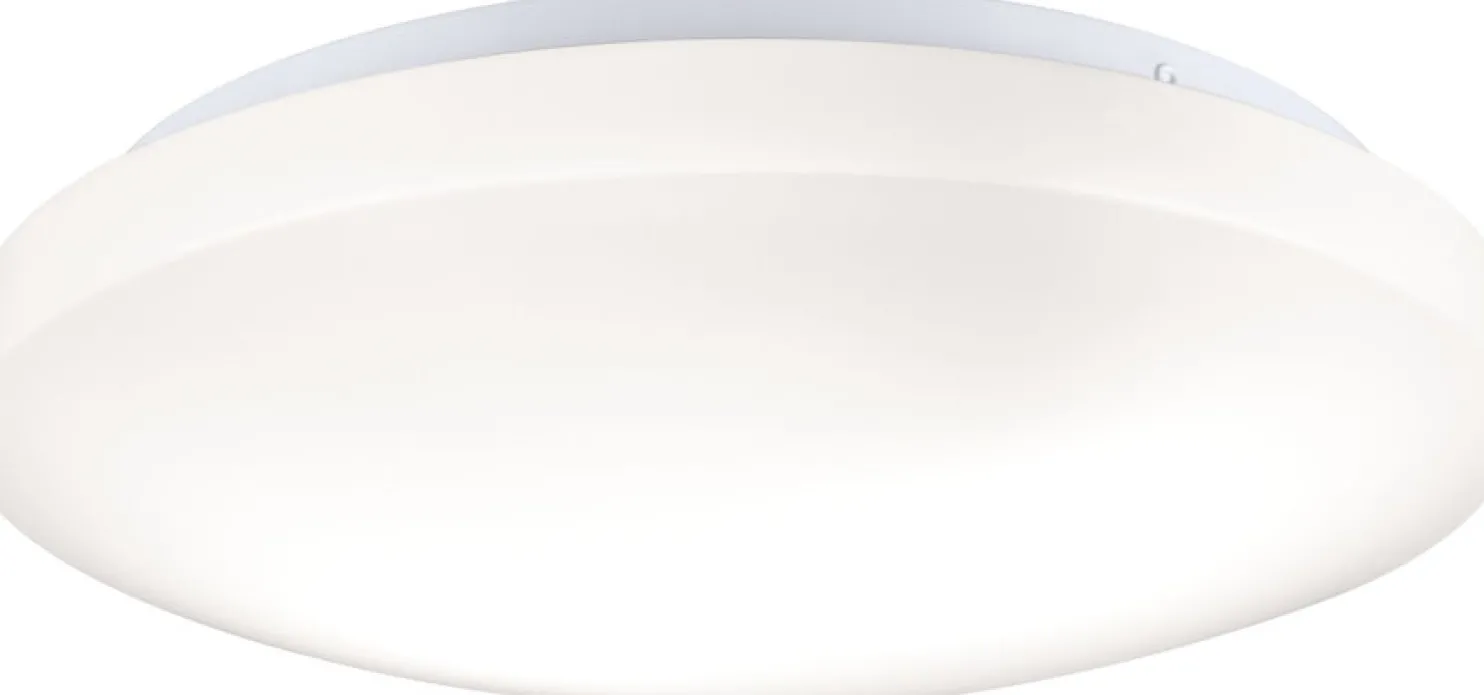Kattovalaisin Paulmann Axin, Ø30cm, IP44, E27, 230V, max. 2x18W, valkoinen