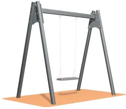 Keinurunko Markki teräsjalat 1 paikkainen