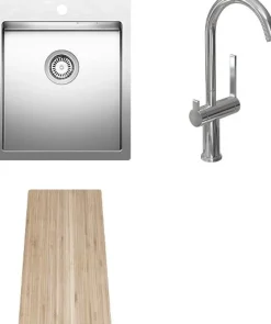 Keittiöallas Lapetek Luna-X 340-IFA + Round-A -hana rst