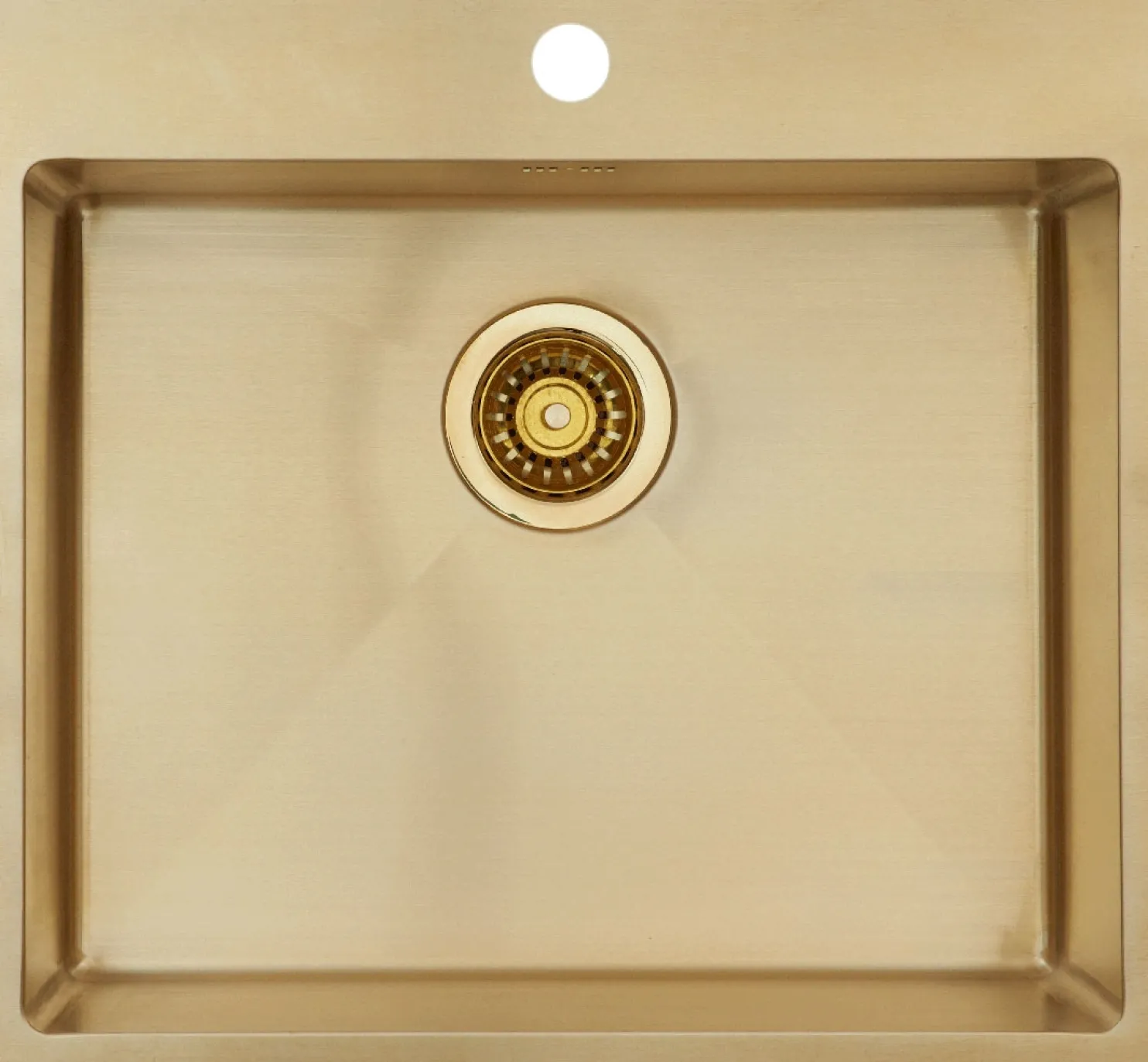 Keittiöallas Lavabo Kubus 540 Soft, 540x500 mm, massiivimessinki