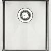 Keittiöallas Lavabo Kubus 340 Soft, 380x440mm, ruostumaton teräs