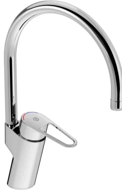Keittiöhana Gustavsberg Nautic, korkea malli, lyijytön, energialuokka B, kromi