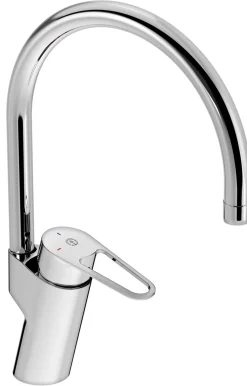 Keittiöhana Gustavsberg Nautic, korkea malli, lyijytön, energialuokka A, kromi