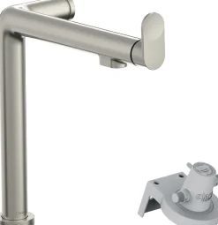 Keittiöhana Hansgrohe Aqittura M91 FilterSystem 240, 1jet, ruostumaton teräs