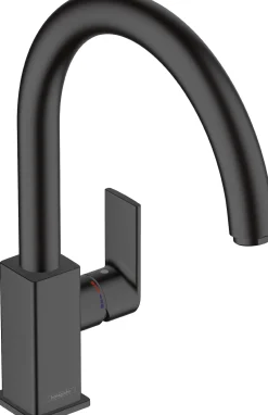 Keittiöhana Hansgrohe Vernis Shape M35 210 1jet kääntyvä juoksuputki, mattamusta